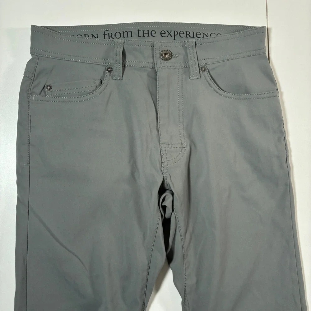 LOT OF 4 Prana Pants 28x32 Gray Blue Slim Fit Hiking Zion Performance Stretch - Picture 8 of 16